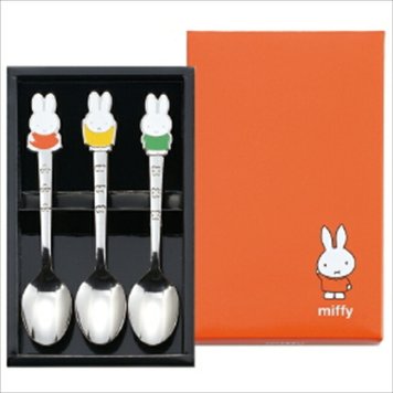 「ミッフィー 」おともだちスプーン3Pcs DM-207N  キッチン キッチン雑貨  内祝 内祝い お祝 御祝 記念品 出産内祝い プレゼント 快気祝い 粗供養 引出物