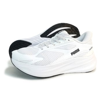 プーマ PUMA スニーカー メンズ マックスストライド ライト LS イーズイン ランニングシューズ 314049-02 ホワイト 白