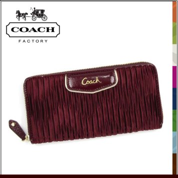 コーチ アウトレット COACH 財布 長財布 ラウンドファスナー アシュレイギャザード レディース