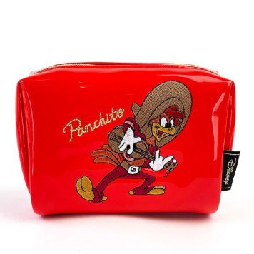 ディズニー パンチート スクエアポーチ パンチート ポーチ Disney グッズ レッド  (MCOR)