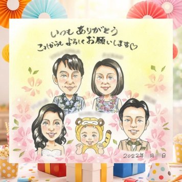 結婚式のお祝いに、似顔絵なら思い出が大盛りになります。 似顔絵 贈り物 サンクスボード ギフト 手描き プレゼント 名入れ 結婚式 感謝 披露宴 お祝い サンクスボード 職場 友達 新郎新婦 同僚 名入れ 下書き確認 修正無料 かわいい そっくり 宝物 親孝行 新郎新婦ギフト サンクスボード 入籍 婚礼 宝物 クリスマス 闘病中の方への励まし 長寿祝い ホワイトデー 二次会 引っ越し