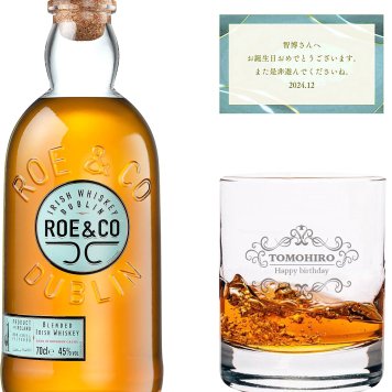 【グラス刻印無料】 ロー アンド コー [ ウイスキー アイリッシュ 45度 アイルランド 700ml ] 名入れ グラス付き 誕生日 プレゼント
