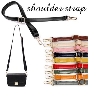 ショルダー ストラップ のみ 紐 幅 20mm 替え PUレザー ショルダー紐 ショルダーベルト 単品 バッグ 付け替え おしゃれ かわいい 斜め掛け 肩掛け 着せ替え