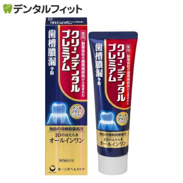 第一三共ヘルスケア クリーンデンタルプレミアム  スッキリ塩味 1本(100g)