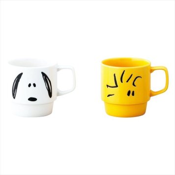 ピーナッツ 〈スタックマグ〉 ペアマグセット　 SN40C-13  内祝 内祝い お祝 御祝 記念品 出産内祝い プレゼント 快気祝い 粗供養 引出物