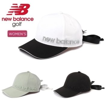 ニューバランス ゴルフ キャップ リボン 6パネルキャップ レディース new balance Golf  012-5187501 お誕生日祝い お祝い 記念品 30代 40代 50代 60代 母の日 お母さん 還暦祝い 敬老の日 彼女 人気プレゼント プレゼント