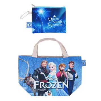 ポーチ付き ミニトート ランチトート   集合 アナと雪の女王 ディズニー ORAY(MCD)