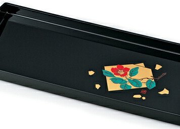 斉久　15.0長角盆 インテリア 漆器 盆 カタログギフト 景品 粗品