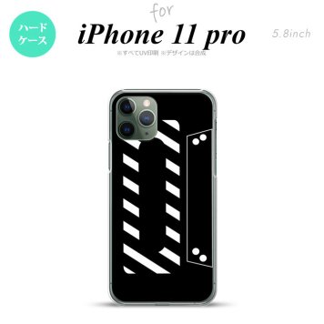 iPhone11Pro iPhone11 Pro スマホケース ハードケース カセットテープ 黒 メンズ レディース nk-i11p-189