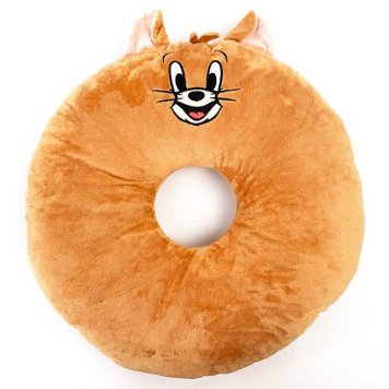 トムとジェリー ジェリー トムとシ゛ェリーホールクッション(シ゛ェリー) クッション ブラウン
