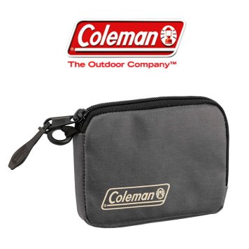 Coleman コールマン アウトドアコインケース 2000039034 ポリエステル 小銭入れ コインケース アウトドア 二層式 撥水 加工 カード 小銭 ロゴマーク シンプル 使いやすい おしゃれ ブランド
