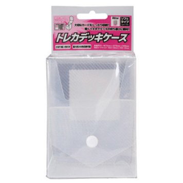 アンサー トレーディングカード用 「トレカデッキケース」ソフトタイプ クリア ANS-TC036CL