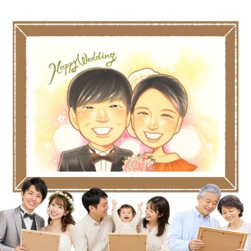 似顔絵 ウェルカムボード プレゼント 名入れ 贈り物 ギフト 手描き 結婚式 婚礼 ウェディング 結婚祝い ウェルカムボード カップル 新婦 新郎 両親 下書き確認 修正無料 名入れ かわいい 喜ばれる 親孝行 そっくり ウェディング 思い出 一生もの ブライダル 米寿祝い 長寿祝い おすすめ 大量注文 百寿祝い 古希祝い ハロウィン おしゃれ 感謝の品 お祝いの品