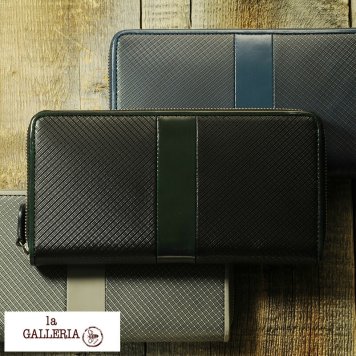 青木鞄 長財布 ラウンドファスナー la GALLERIA Linea