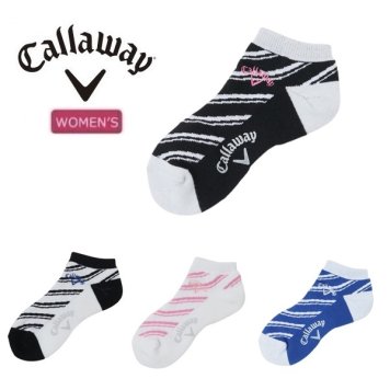 キャロウェイ ゴルフ レディース ソックス アパレル連動柄アンクルソックス Callaway Golf C25193201 【2025年春夏モデル】 お誕生日祝い お祝い 記念品 30代 40代 50代 60代 母の日 お母さん 還暦祝い 敬老の日 彼女 人気プレゼント プレゼント