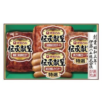お歳暮・冬ギフト 伊藤ハム 伝承献呈ギフト (GM-300) ※送料無料(北海道・沖縄・離島への配送不可)