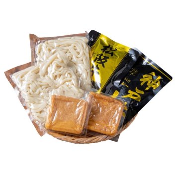 ブランド和牛カレー×讃岐うどん 2人前 (5676-30c) [お中元][お歳暮] ※送料無料(北海道・沖縄・離島への配送不可)