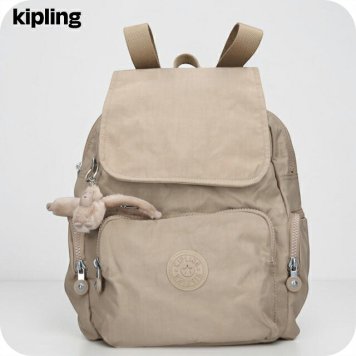 キプリング リュック レディース ブランド Kipling シティジップ S バックパック リュックサック スクールバッグ  KI3523-4PW Soft Taupe