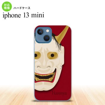 iPhone13mini iPhone13 mini ケース ハードケース 能面 般若 赤  nk-i13m-1046