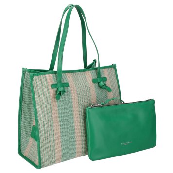 ジャンニキアリーニ GIANNI CHIARINI バッグ トートバッグ BS 6850 ALCT BANDIERA レディース グリーン系カラー