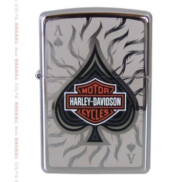 ZIPPO ジッポー ライター ハーレーダビッドソン スペード ハイポリッシュ 28688 #28688 アウトドア レジャースポーツ