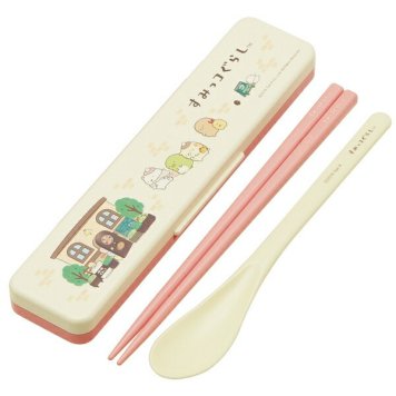 喫茶すみっコ 音の鳴らないコンビセット 箸18cm ※送料無料(ポスト投函)