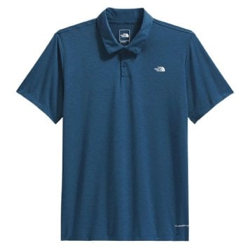 ノースフェイス THE NORTH FACE ポロシャツ 半袖 ワンポイント ロゴ スポーツ 運動 NF0A872U 78S Men’s Adventure Polo メンズ ブルー
