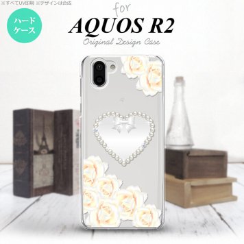 AQUOS R2 アクオス アール2 SH-03K SHV42 専用 スマホケース カバー ハードケース ハート（D） nk-r2-231[スマホ,スマホケース,スマホカバー,ケース,カバー,ジャケット]