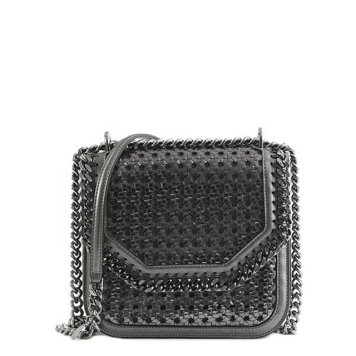 ステラマッカートニー STELLA McCARTNEY バッグ 2WAY ファラベラ ボックス ミディアム メタリック 斜めがけバッグ 斜めがけショルダーバッグ 斜めがけバック 斜めがけショルダーバック シルバー ステラ マッカートニー ステラ・マッカートニー チェーンバッグ 斜めがけ 30代