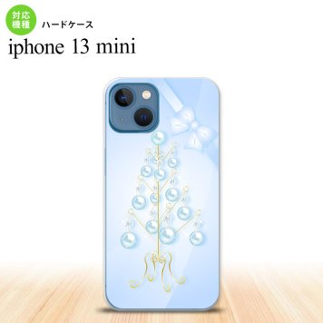 iPhone13mini iPhone13 mini ケース ハードケース ツリーオブジェ 水色  nk-i13m-304