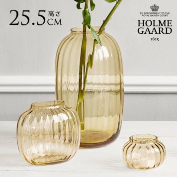 ガラス花瓶 ホルムガード Primula ベース クリア 高さ25.5cm  花瓶 北欧 インテリア フラワーベース 雑貨 シンプル おしゃれ