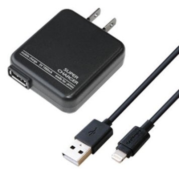 カシムラ AC充電器 USB 1ポート 1A LN BK KL-33