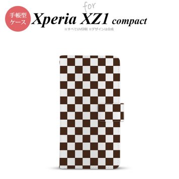【手帳型 スマホ カバー ケース】【SO02K】【エクスペリア XZ1】手帳型 ケース SO-02K スマホ カバー Xperia XZ1 Compact エクスペリア スクエア 茶 nk-004s-so02k-dr032【メール便送料無料】