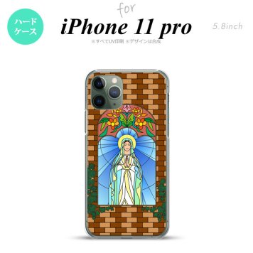iPhone11Pro iPhone11 Pro スマホケース ハードケース マリア様 ベージュ メンズ レディース nk-i11p-1502