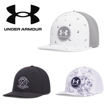 アンダーアーマー ゴルフ キャップ UAアイソチル ドライブ ロー ストレート キャップ メンズ  UNDER ARMOUR 1389887 お誕生日祝い お祝い 記念品 お父さん 父の日 彼氏 男性 30代 40代 50代 60代 還暦祝い 敬老の日  人気プレゼント プレゼント