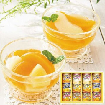 はごろもフーズ デザートギフト 缶詰 詰め合わせ 朝からフルーツ みかん パイン ミックス 黄桃 白桃 AS-30R お中元 お歳暮 内祝い ギフト プレゼント 保存食