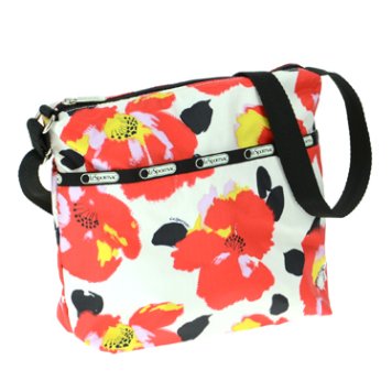 レスポートサック LeSportsac バッグ ショルダーバッグ 斜めがけバッグ 7562 D361 SMALL CLEO CROSSBODY スモールクレオ クロスボディ GARDEN POPPY PRINT レッド系マルチ