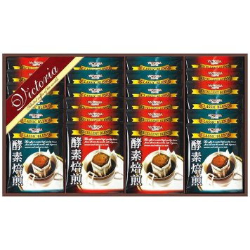 ビクトリアコーヒー 酵素焙煎ドリップコーヒーセット ND-300 ND-300 内祝い お祝 出産内祝い