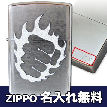 【名入れ無料】 ZIPPO ジッポー ライター オイルライター TATTOO FIRE AND FIST タトゥーファイア&フィスト 29428 ※名入れ選択の場合は代引不可 アウトドア レジャースポーツ
