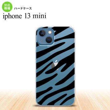 iPhone13mini iPhone13 mini ケース ハードケース ゼブラ 黒  nk-i13m-021