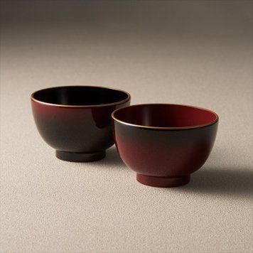 0 ぼかし塗 汁椀ペア　 2578  内祝 内祝い お祝 御祝 記念品 出産内祝い プレゼント 快気祝い 粗供養 引出物