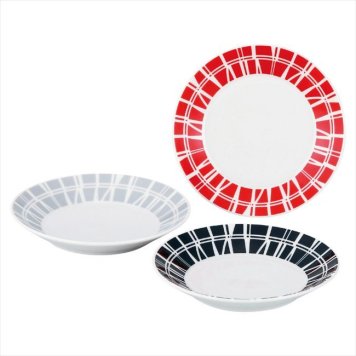 フィンレイソン 〈CORONNA〉 トリオプレートセット　 FIN10C-129  内祝 内祝い お祝 御祝 記念品 出産内祝い プレゼント 快気祝い 粗供養 引出物