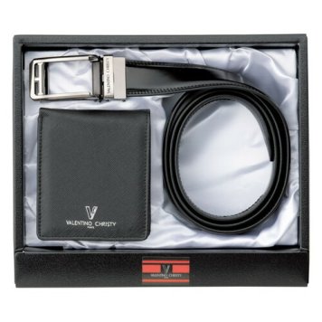 【送料無料・包装無料・のし無料】ヴァレンチノクリスティー スマートロックベルト&札入セット VCS-02(B5)ギフト 敬老の日 入学祝い 卒業祝い 就職祝い 結婚祝い 誕生日 出産祝い 引越祝い 香典返し 新盆 初盆 御礼 お中元 内祝い 快気祝い ご挨拶 志 法事