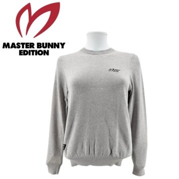 マスターバニーエディション レディース カシミヤ混 天竺 クルーネックニット プルオーバー MASTER BUNNY EDITION 759-1170152 お誕生日祝い お祝い 記念品 30代 40代 50代 60代 母の日 お母さん 還暦祝い 敬老の日 彼女 人気プレゼント プレゼント