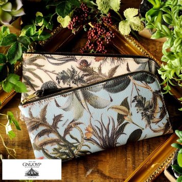 GNUOYP L字ファスナー長財布 The Florilegium