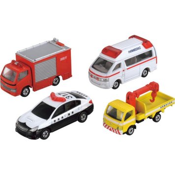 お中元 お返し 内祝い ギフト 子供玩具 トミカ緊急車両セット54904810486527  新築 お礼 引越し 志 仏事 送料無料