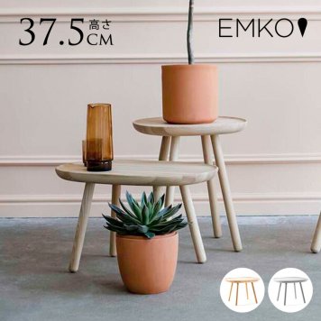 サイドテーブル 木製 丸 北欧 EMKO ナイーブ サイドテーブル C  おしゃれ ミニテーブル ウッドテーブル かわいい 台 飾り台 花台 フラワースタンド 天然木 ナチュラル インテリア 家具  【送料無料】