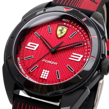 Scuderia Ferrari 腕時計 スクーデリア フェラーリ 時計 ウォッチ フォルツァ Forza キッズ ユニセックス レッド 0840035 海外モデル [並行輸入品] 誕生日 プレゼント ギフト 入学祝い 社会人 新生活 母の日 父の日