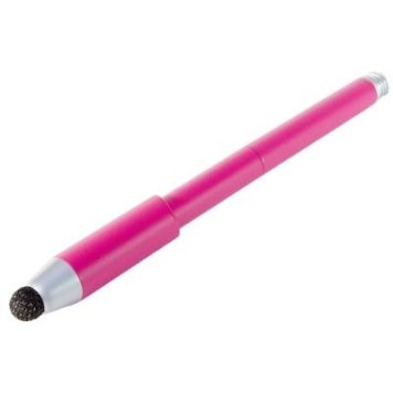 ミヨシ 低重心感圧付きタッチペン ピンク STP-07/PK