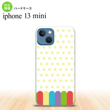 iPhone13mini iPhone13 mini ケース ハードケース クレヨン 黄  nk-i13m-1431